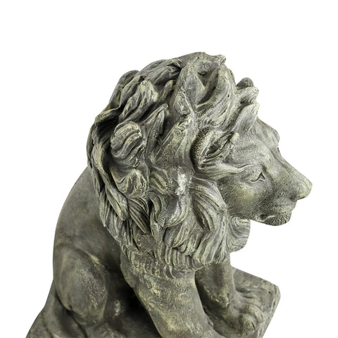 🦁 Majestic Guardian Lion Statue – Elevate Your Outdoor Décor! 🦁