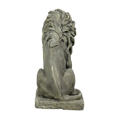 🦁 Majestic Guardian Lion Statue – Elevate Your Outdoor Décor! 🦁