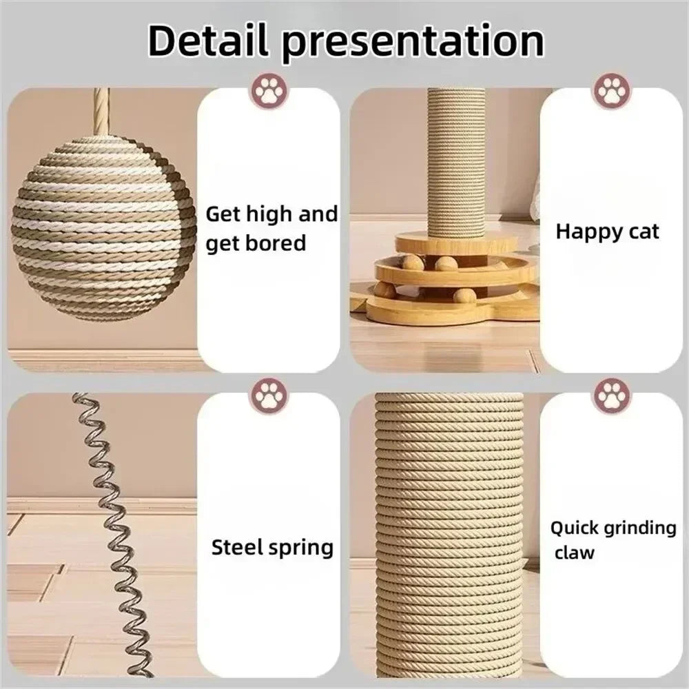 🐾 Cat Scratcher & Play Turntable – Fun, Durable & Interactive! 🎾🐱