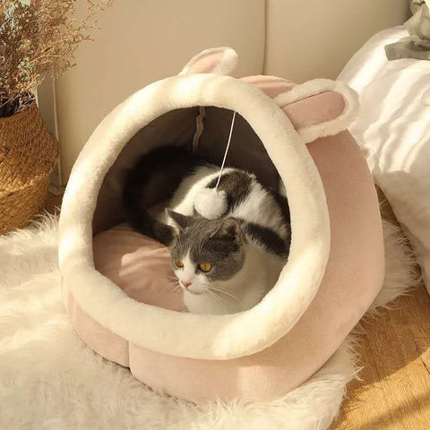 Cute & Warm Foldable Pet House for Dogs