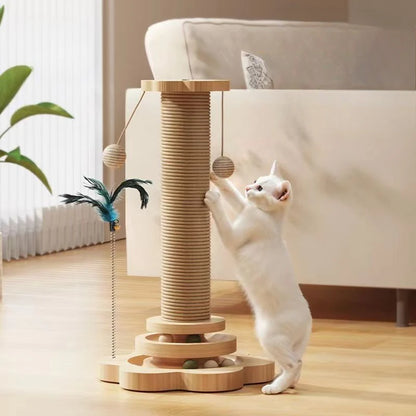 🐾 Cat Scratcher & Play Turntable – Fun, Durable & Interactive! 🎾🐱