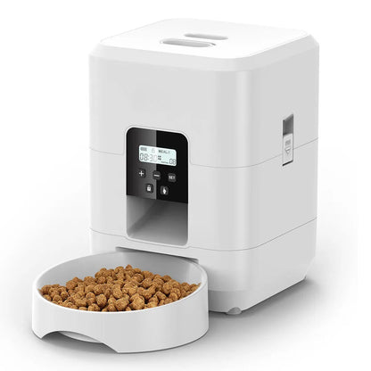 Automatic smart pet feeder for cats/dogs