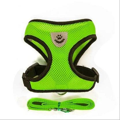 Adjustable Cat/Dog Harness with Leash