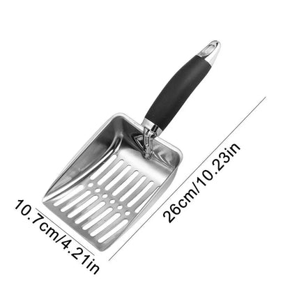 Metal Long Handle Cat Litter Scoop Tool