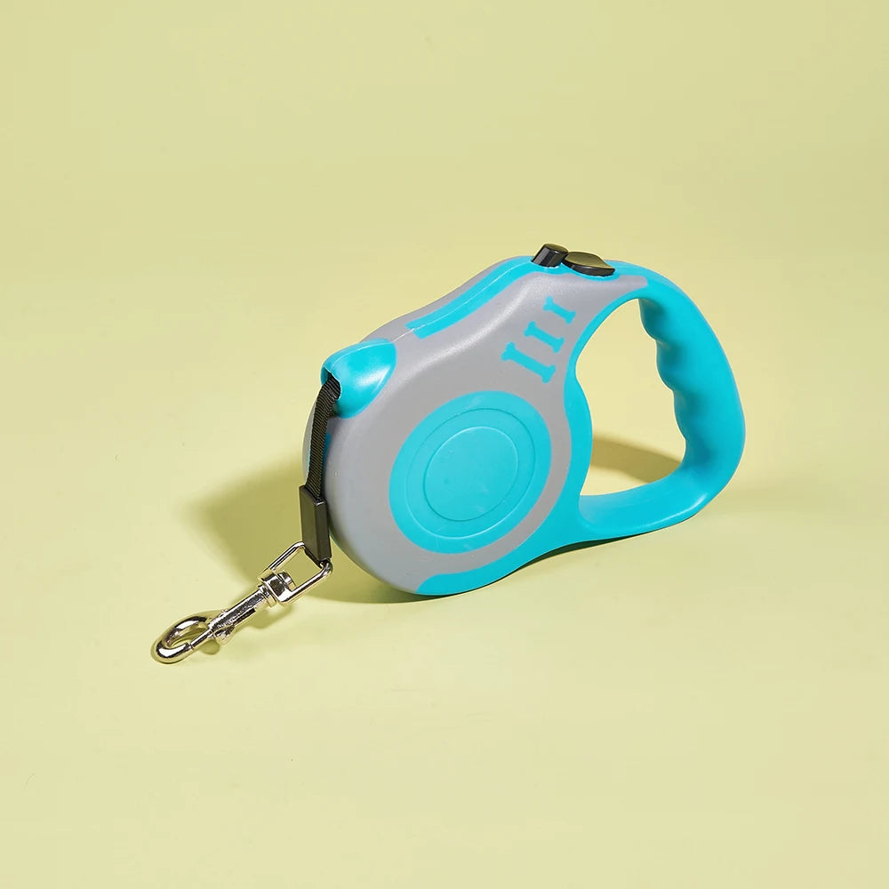 Durable retractable nylon dog leash for all sizes