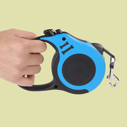 Durable retractable nylon dog leash for all sizes