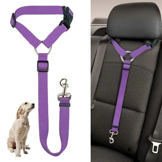 Adjustable Pet Seat Belt for Dogs/Cats