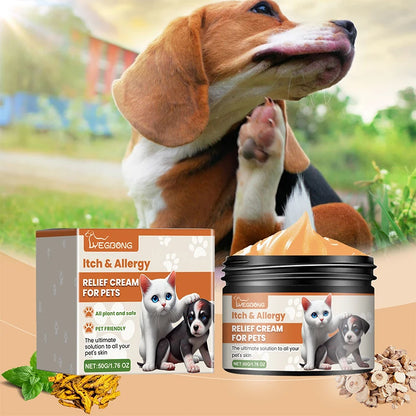 Pet Antipruritic Cream for Itching Relief