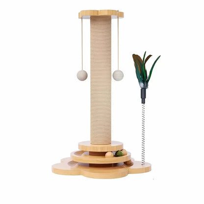 🐾 Cat Scratcher & Play Turntable – Fun, Durable & Interactive! 🎾🐱