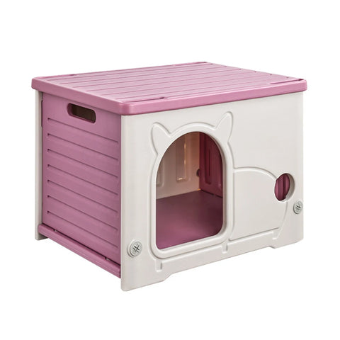 Cat Houses & Condos Rainproof Shelter Stray Four Seasons Cozy House for Small Pets Outdoor Kitten Nest