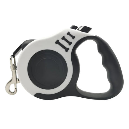 Durable retractable nylon dog leash for all sizes